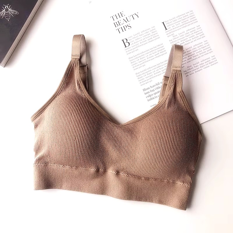 Sexy sem costura sutiã sutiãs  - Sleep Bra Bralette avaliação e preço