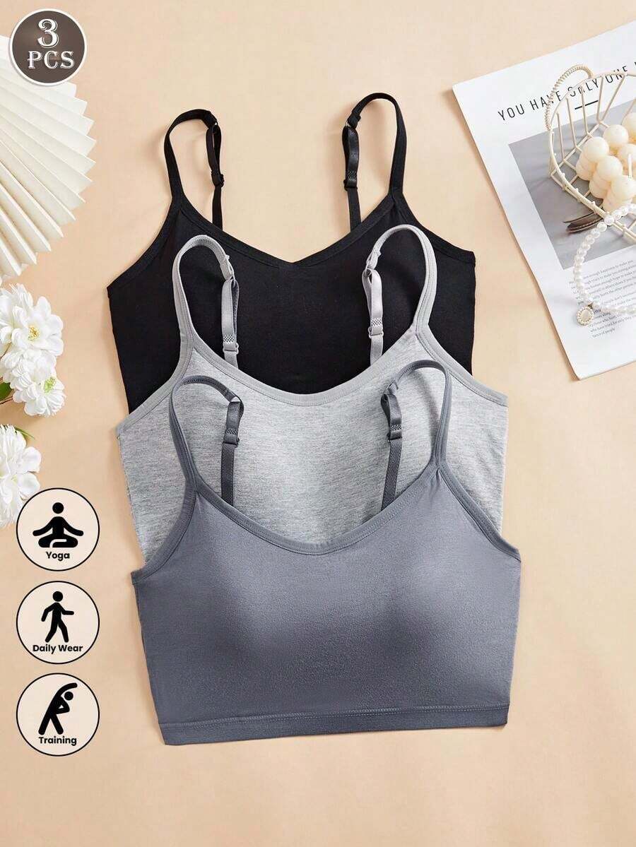 Conjunto de 3 peças de sutiãs  - Wirefree Bra Comfort avaliação e preço