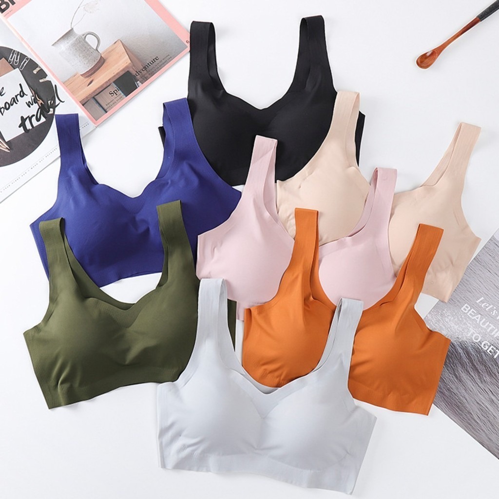 Sutiã esportivo sem costura co - Wirefree Bra Comfort avaliação e preço